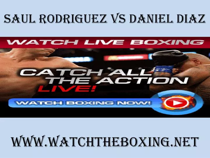 saul rodriguez vs daniel diaz