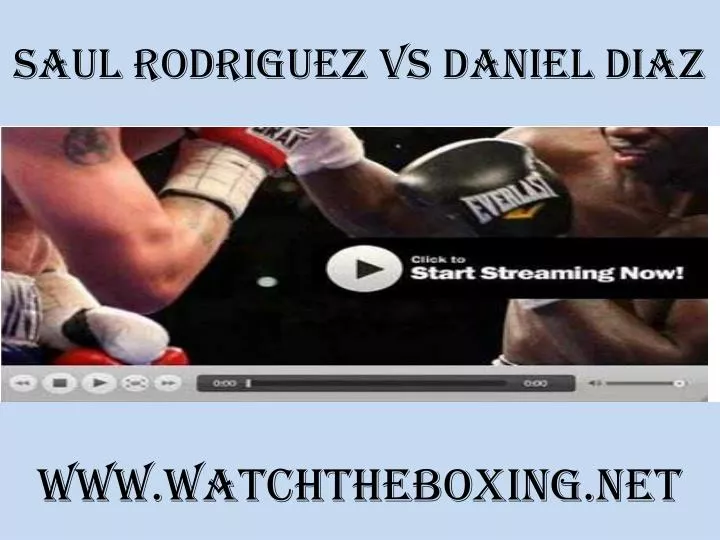 saul rodriguez vs daniel diaz