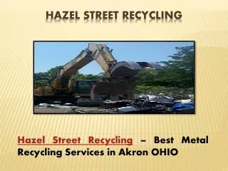 hazel street recycling