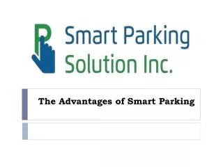 The Advantages of Smart Parking