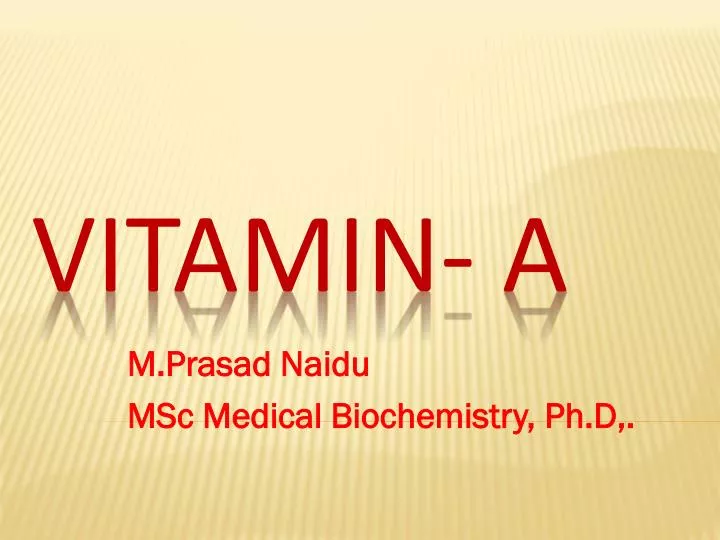 m prasad naidu msc medical biochemistry ph d