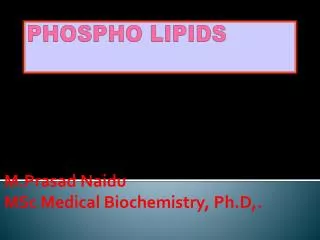 PHOSPHOLIPIDS