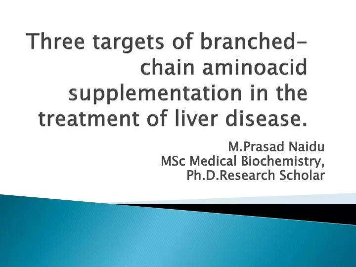three targets of branched chain aminoacid supplementation in the treatment of liver disease