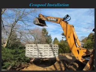 Cesspool and Septic Tank Services