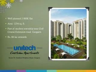 2 Bhk Flat For Sale in Gurgaon