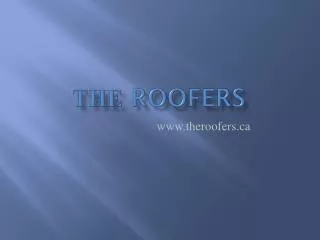 Toronto Roofing Contractors