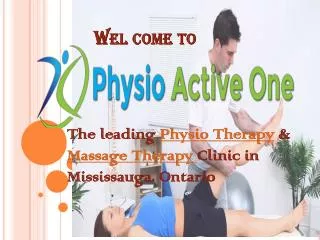 Physical Therapy & Massage Therapy Clinic in Mississauga