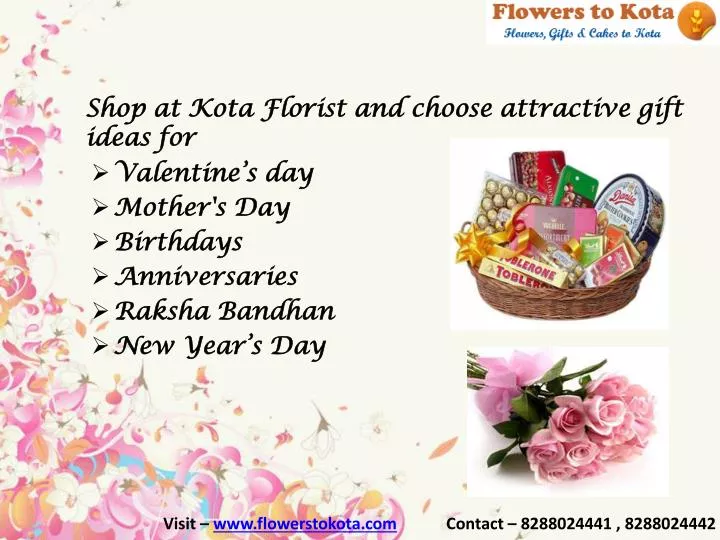shop at k ota florist and choose attractive gift ideas for