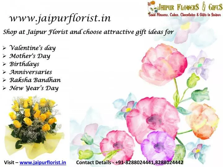 www jaipurflorist in