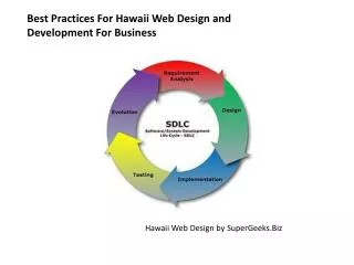Best Practices For Hawaii Web Design and Development For Bus