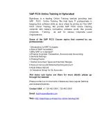 SAP FICO Online Training in Hyderabad - slide 1