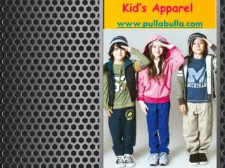 Kid’s apparel
