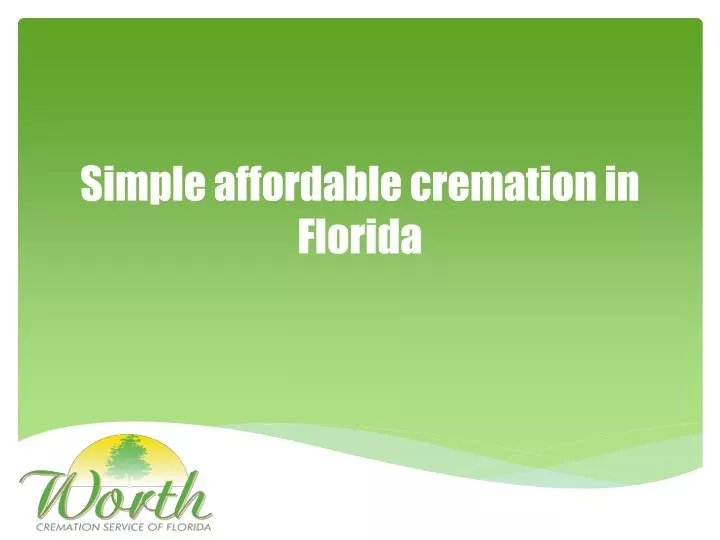 simple affordable cremation in florida