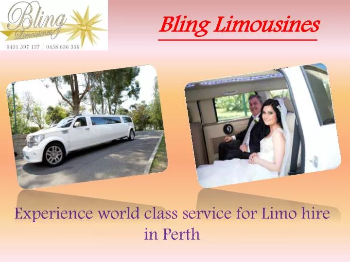 bling limousines