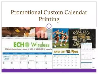 Promotional Custom Calendar Printing