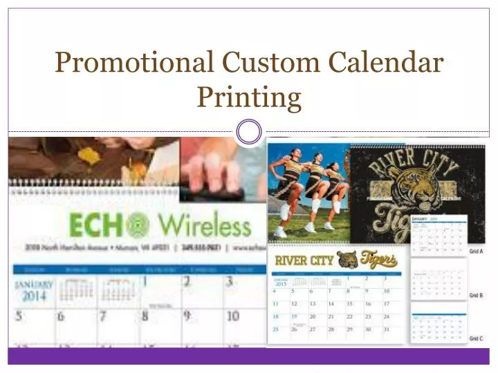 promotional custom calendar printing