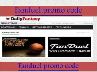 Fanduel promo code