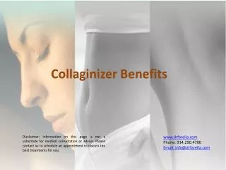 Benefits of Collaginizer Wstchester NY