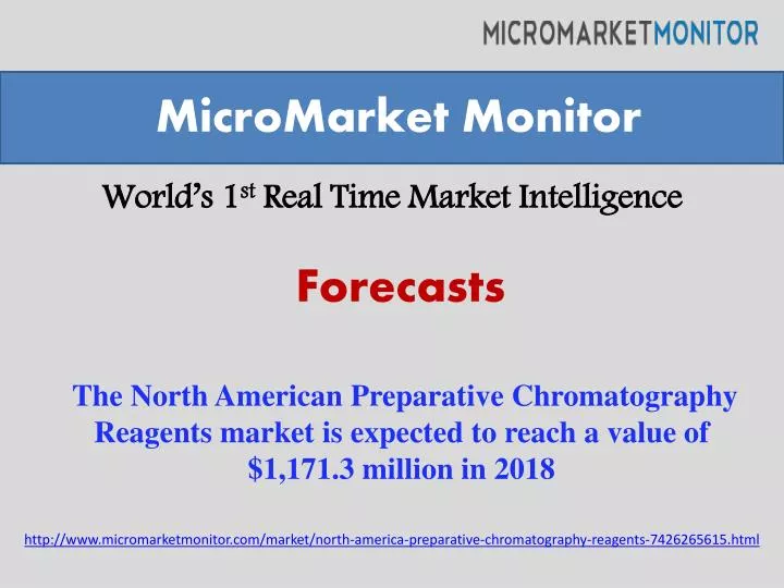 world s 1 st real time market intelligence