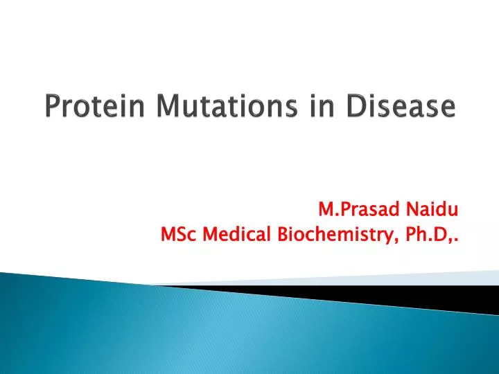 protein mutations in disease