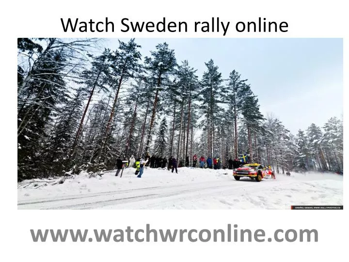 watch sweden rally online