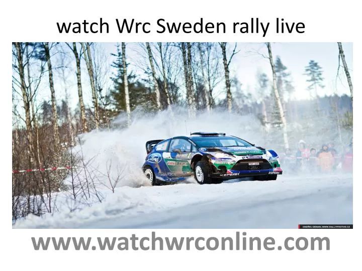 watch wrc sweden rally live