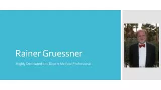 Rainer Gruessner - Surgical World