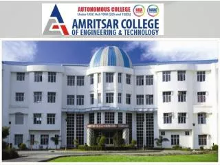 ACET - Best Engineering College in Punjab