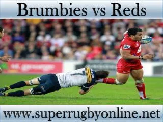 watch Brumbies vs Reds live