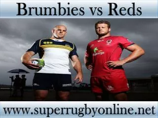 how to watch Brumbies vs Reds online