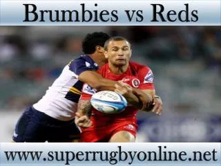 watch Brumbies vs Reds live online stream