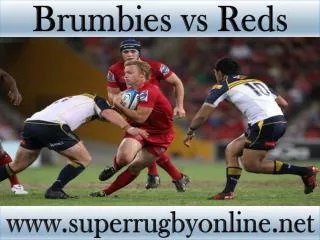 2015 Brumbies vs Reds live Super rugby match