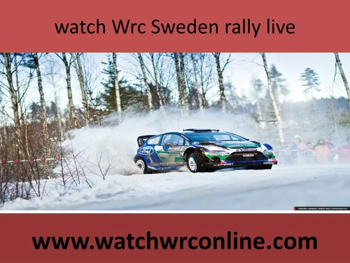 watch wrc sweden rally live