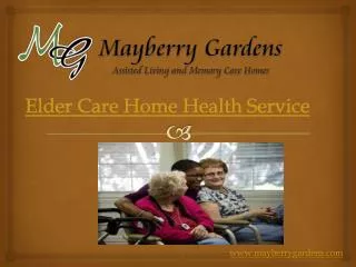 Elder Care Home Health Service