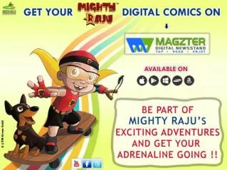 Grab Mighty Raju Comics at Green Gold Store