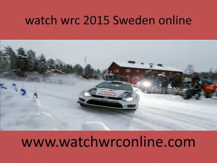 watch wrc 2015 sweden online
