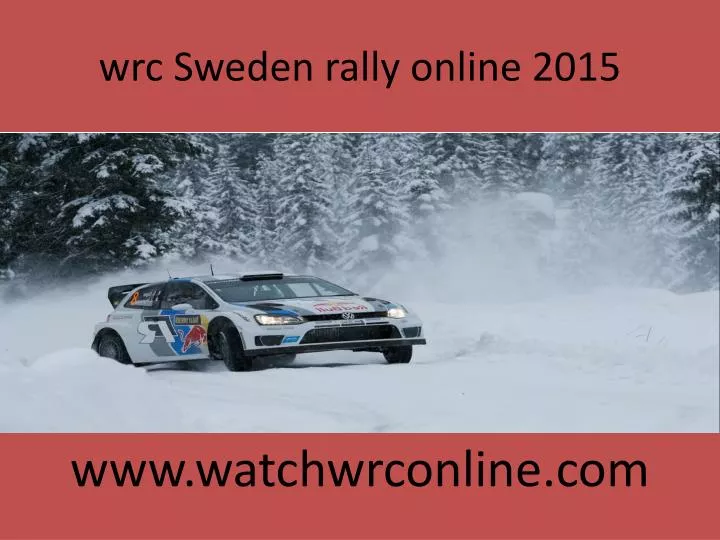 wrc sweden rally online 2015