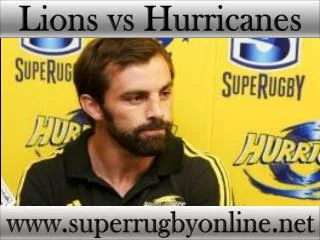 live Lions vs Hurricanes stream online