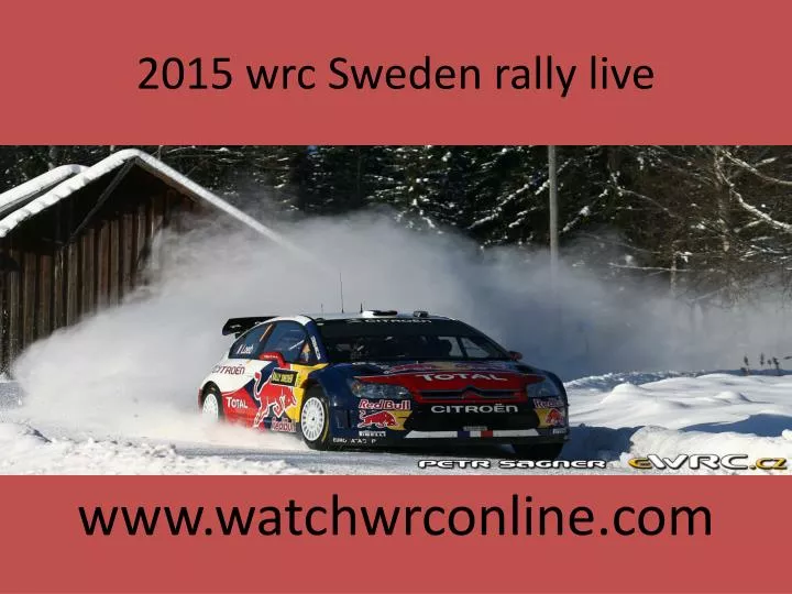2015 wrc sweden rally live