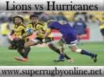 watch Lions vs Hurricanes live stream online