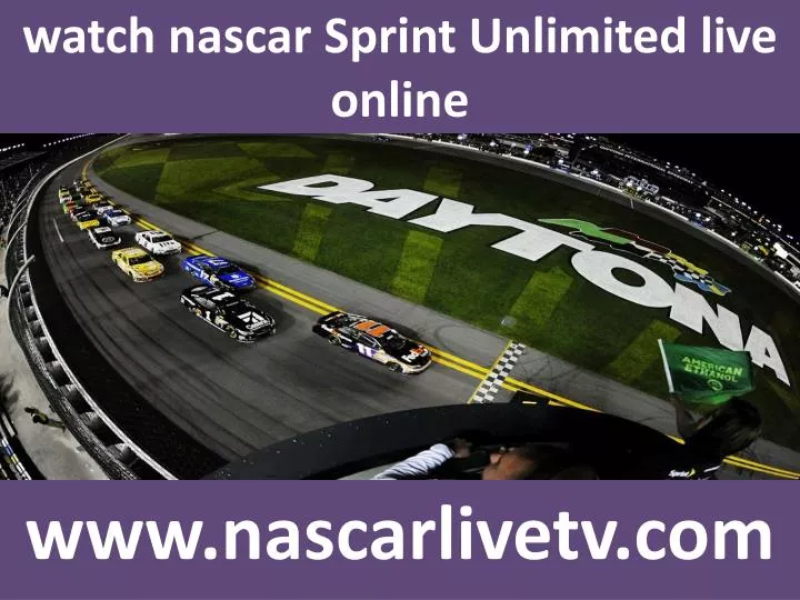 watch nascar sprint unlimited live online