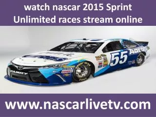 watch 2015 Sprint Unlimited nascar races stream online