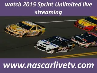 Watch Nascar Sprint Unlimited at Daytona Live Broadcast