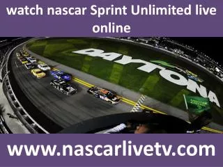 Sprint Unlimited at Daytona race 14 Feb 2015 live Stream