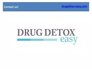 Drug detox process