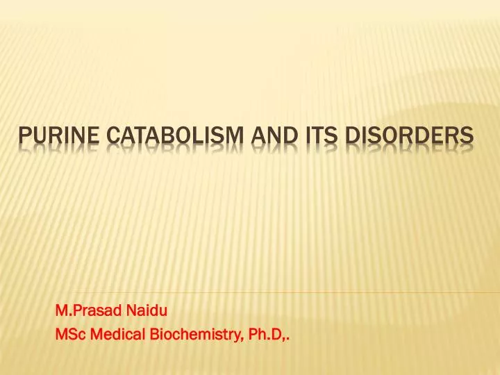 m prasad naidu msc medical biochemistry ph d