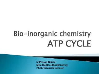 ATP CYCLE