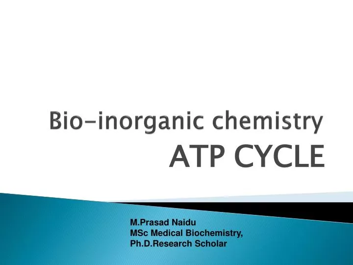 bio inorganic chemistry