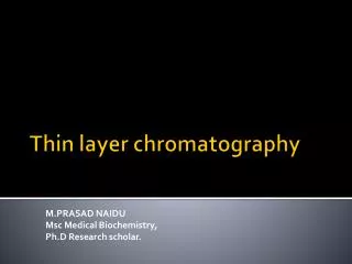 m prasad naidu msc medical biochemistry ph d research scholar