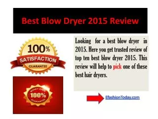 Top 10 Sell Hair Dryers Review